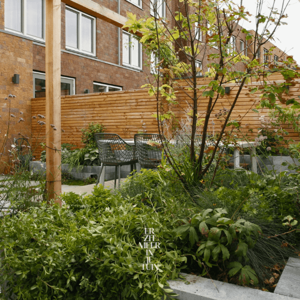 tuinontwerp nieuwbouw Utrecht stadstuin