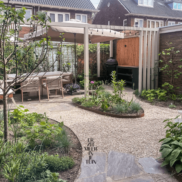 tuinontwerp bestaande stadstuin Utrecht