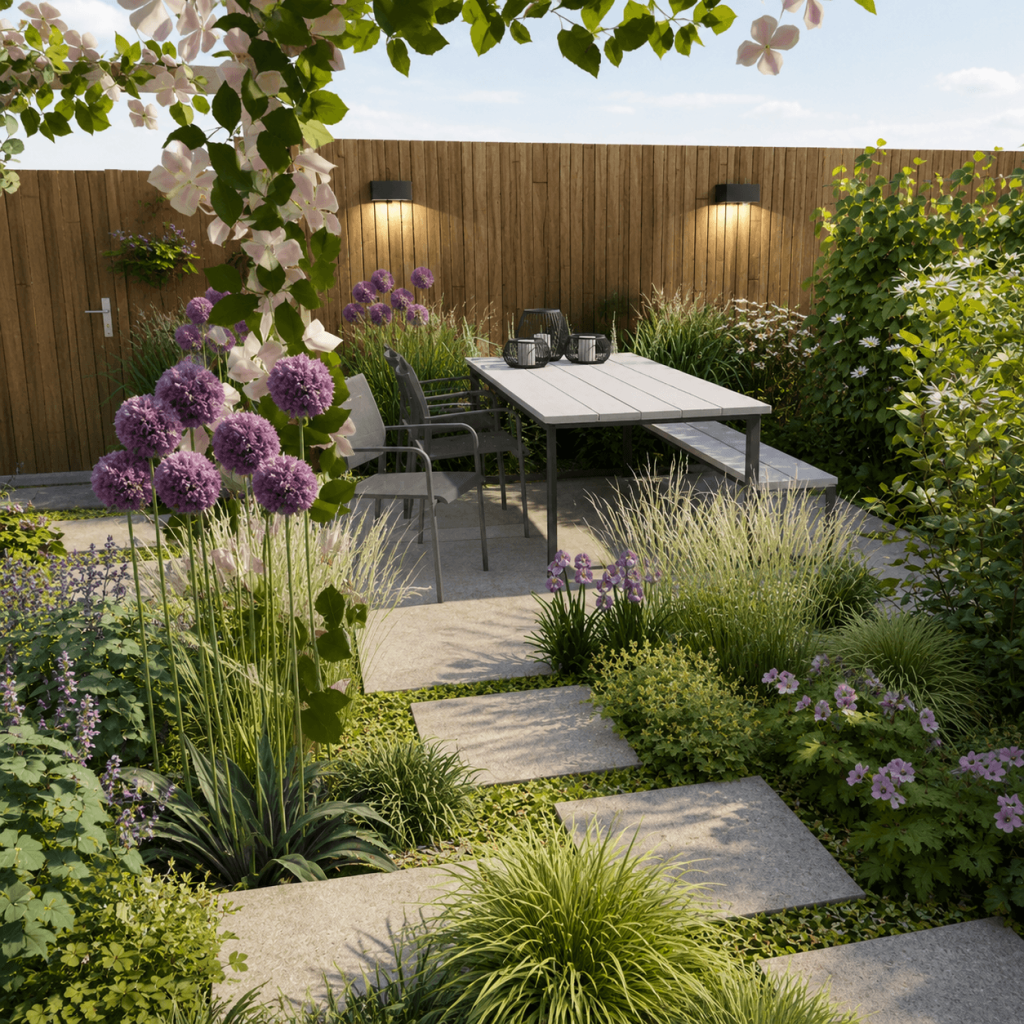 tuinontwerp stadstuin Amsterdam 42m2