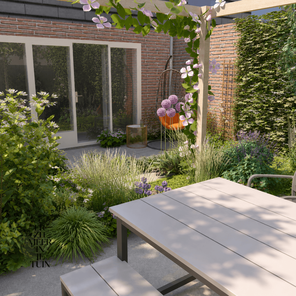 tuinontwerp stadstuin Amsterdam 42m2