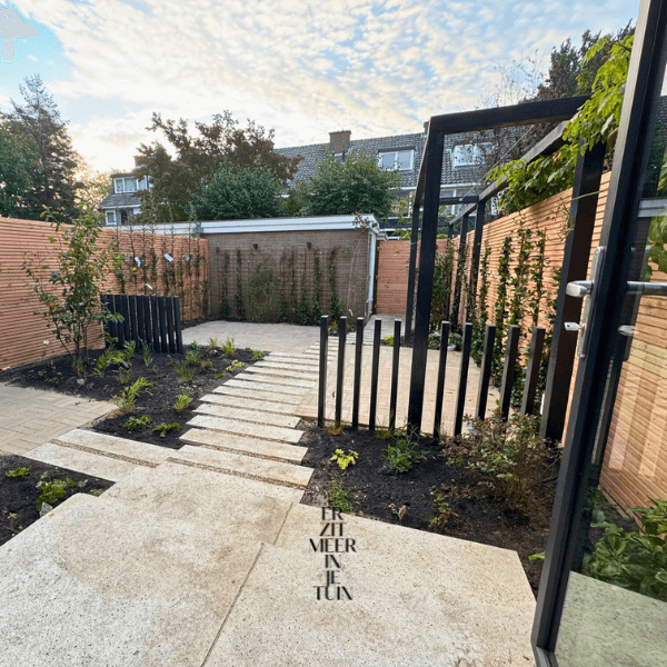 tuinontwerp bestaande stadstuin Voorburg