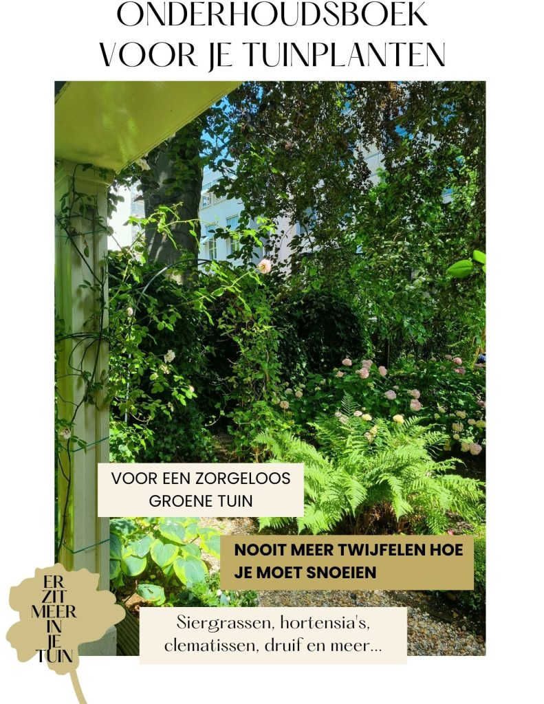 onderhoudsboek tuinplanten