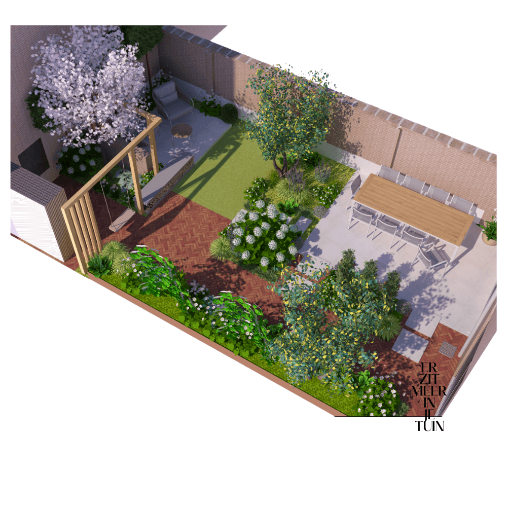 tuinontwerp stadstuin Haarlem