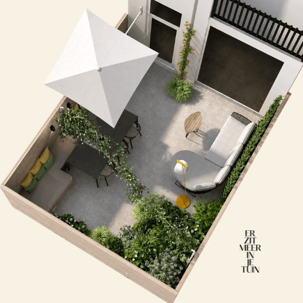tuinontwerp stadstuin Amsterdam